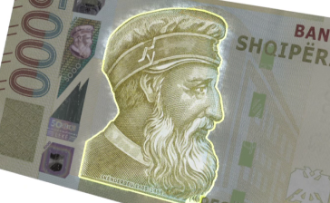 Albanian banknotes security features